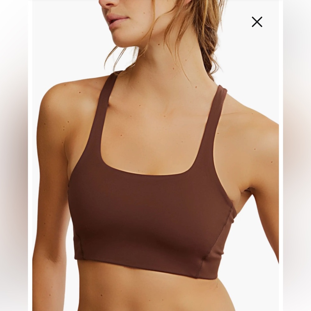 FP Movement Never Better Square Neck Sports Bra NWOT